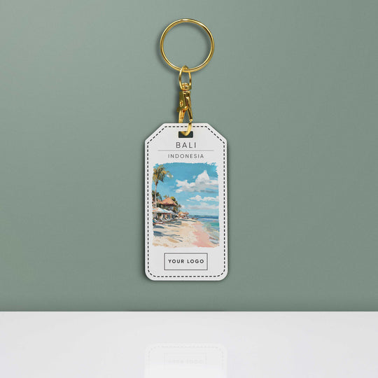 Bali Acrylic Keyring
