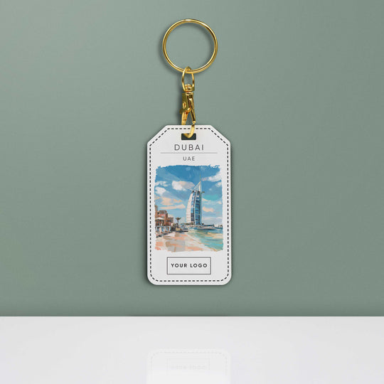 Dubai Acrylic Keyring