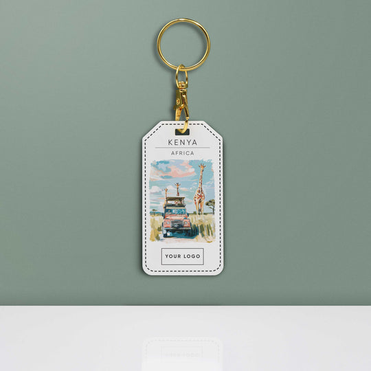 Safari Acrylic Keyring