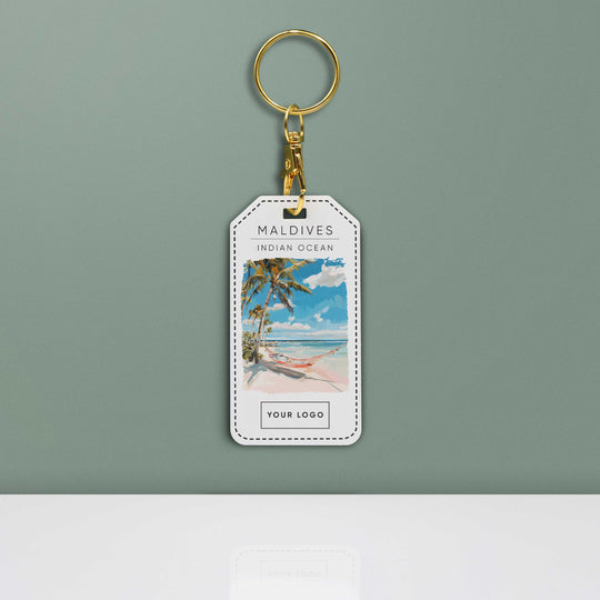 Maldives Acrylic Keyring
