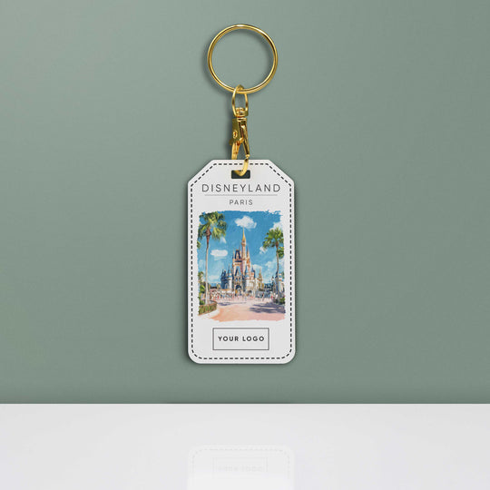 Theme Park Acrylic Keyring