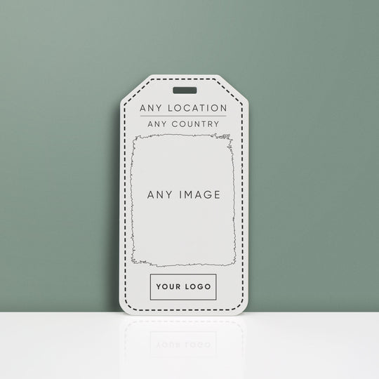 Bespoke Acrylic Luggage Tag