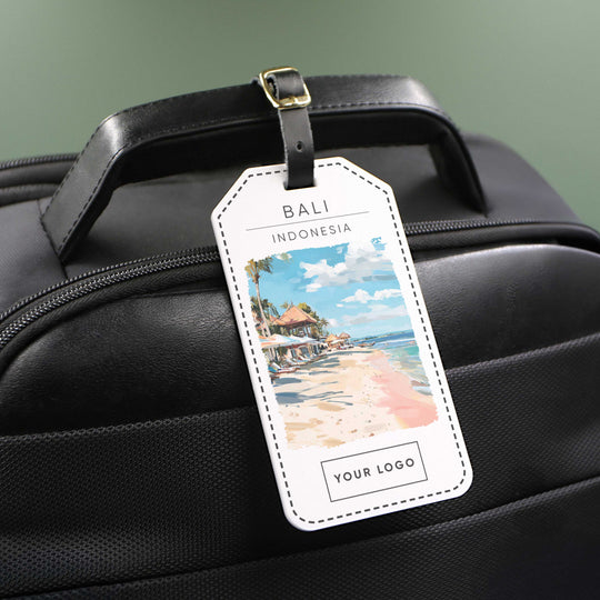 Bali Acrylic Luggage Tag