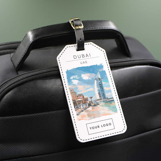 Dubai Acrylic Luggage Tag