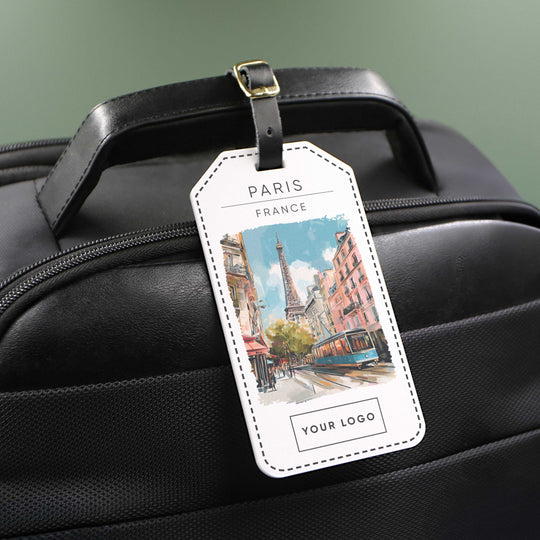 Paris Acrylic Luggage Tag