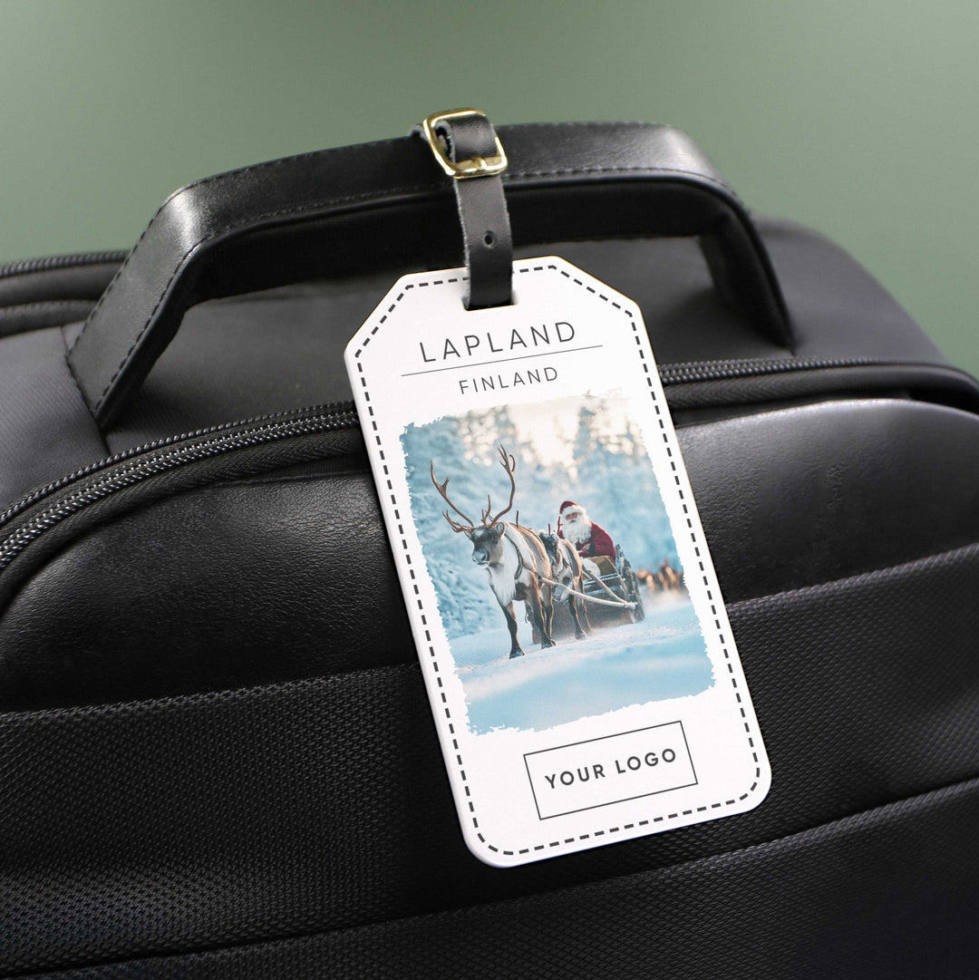 Lapland Santa Acrylic Luggage Tag