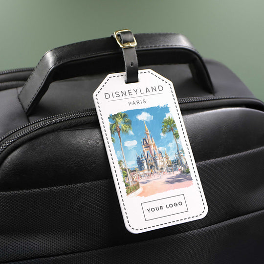 Theme Park Acrylic Luggage Tag