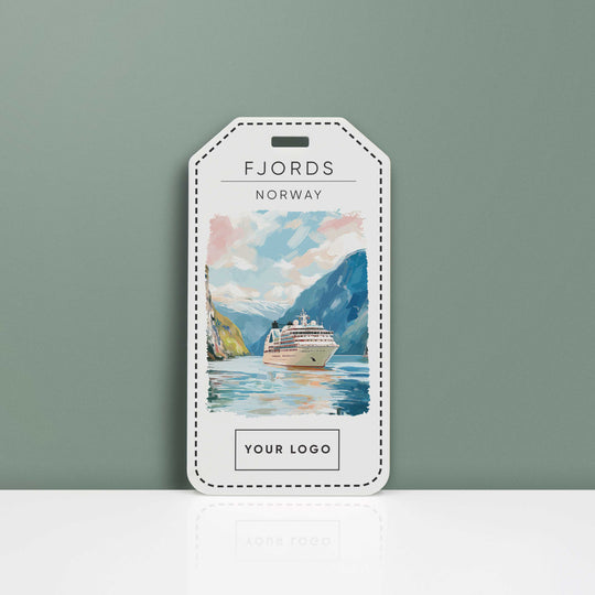 Cruise Acrylic Luggage Tag