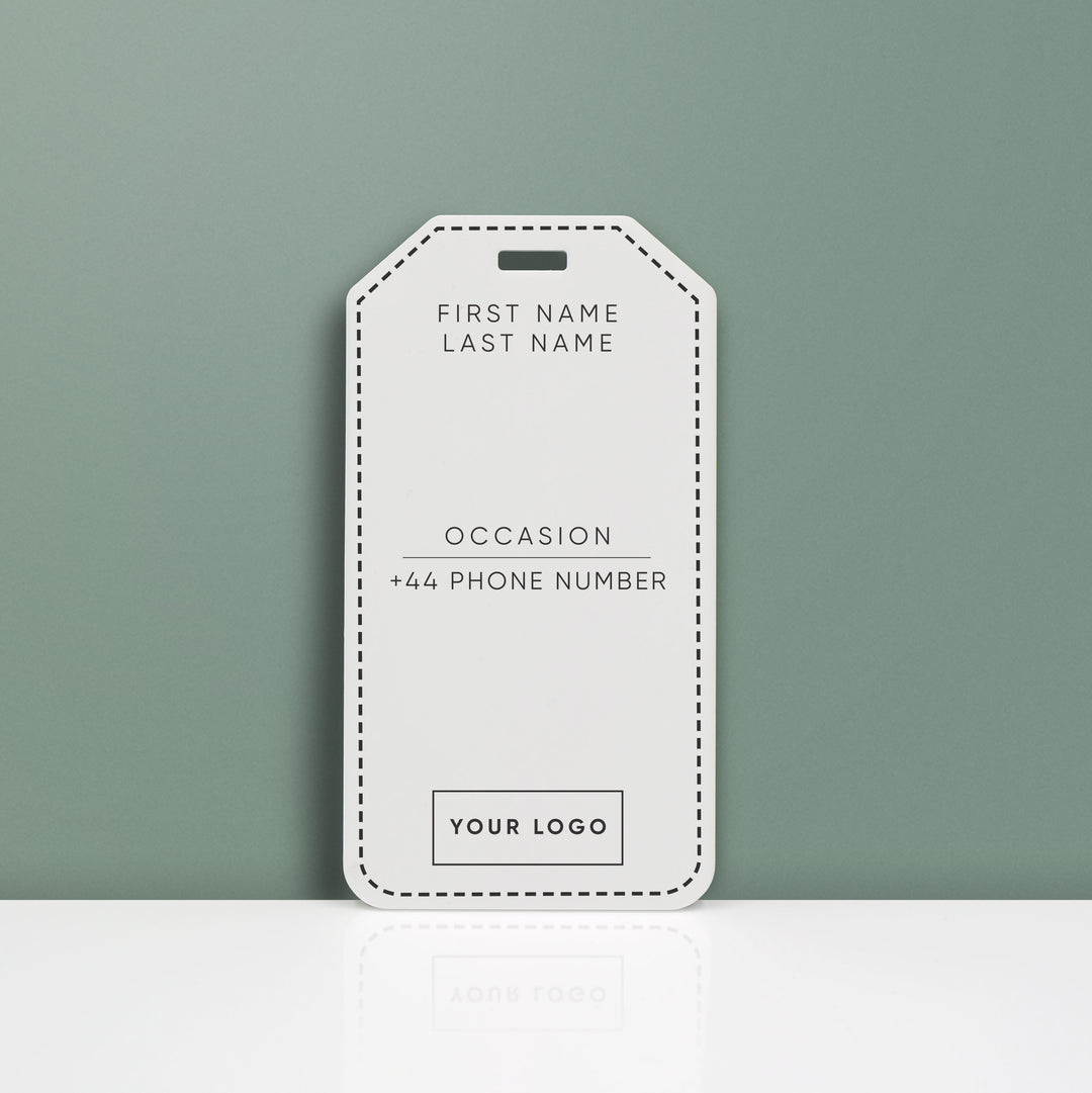 Safari Acrylic Luggage Tag