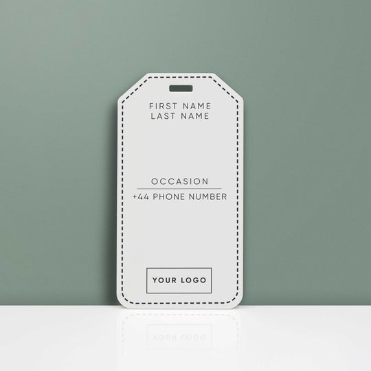 New York Acrylic Luggage Tag