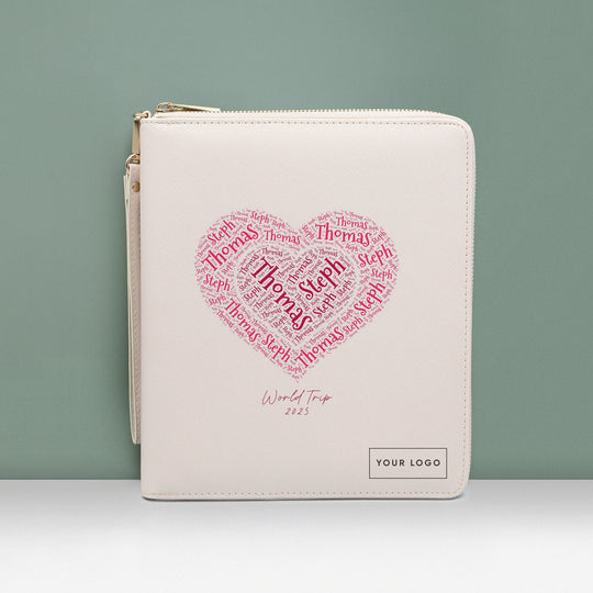 Name Heart Travel Family Organiser
