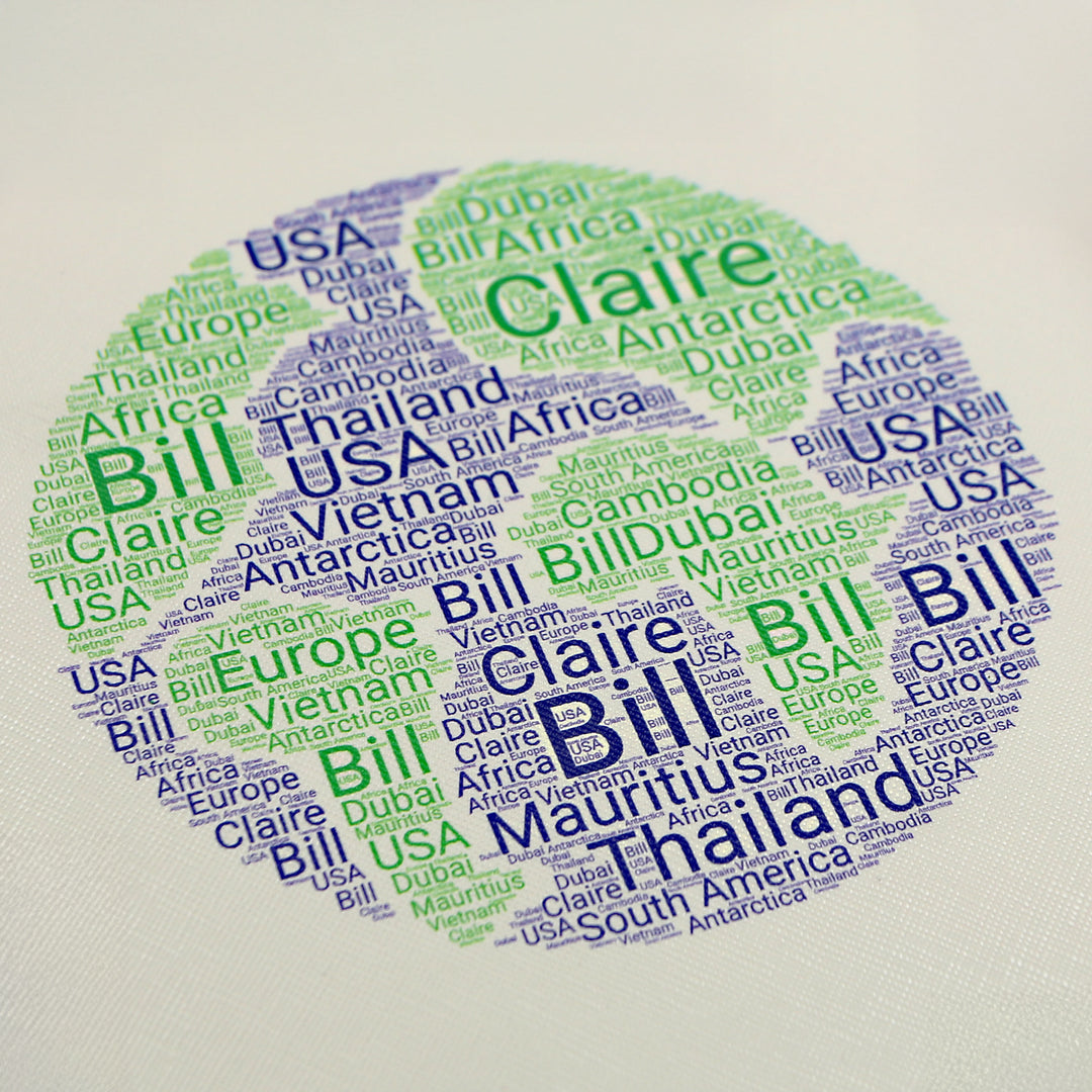 Name World Travel Family Organiser