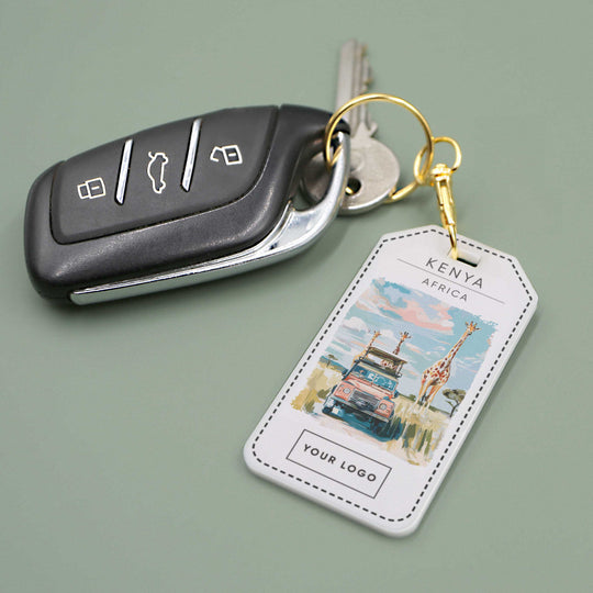 Safari Acrylic Keyring