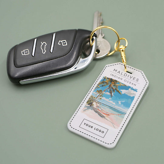 Maldives Acrylic Keyring