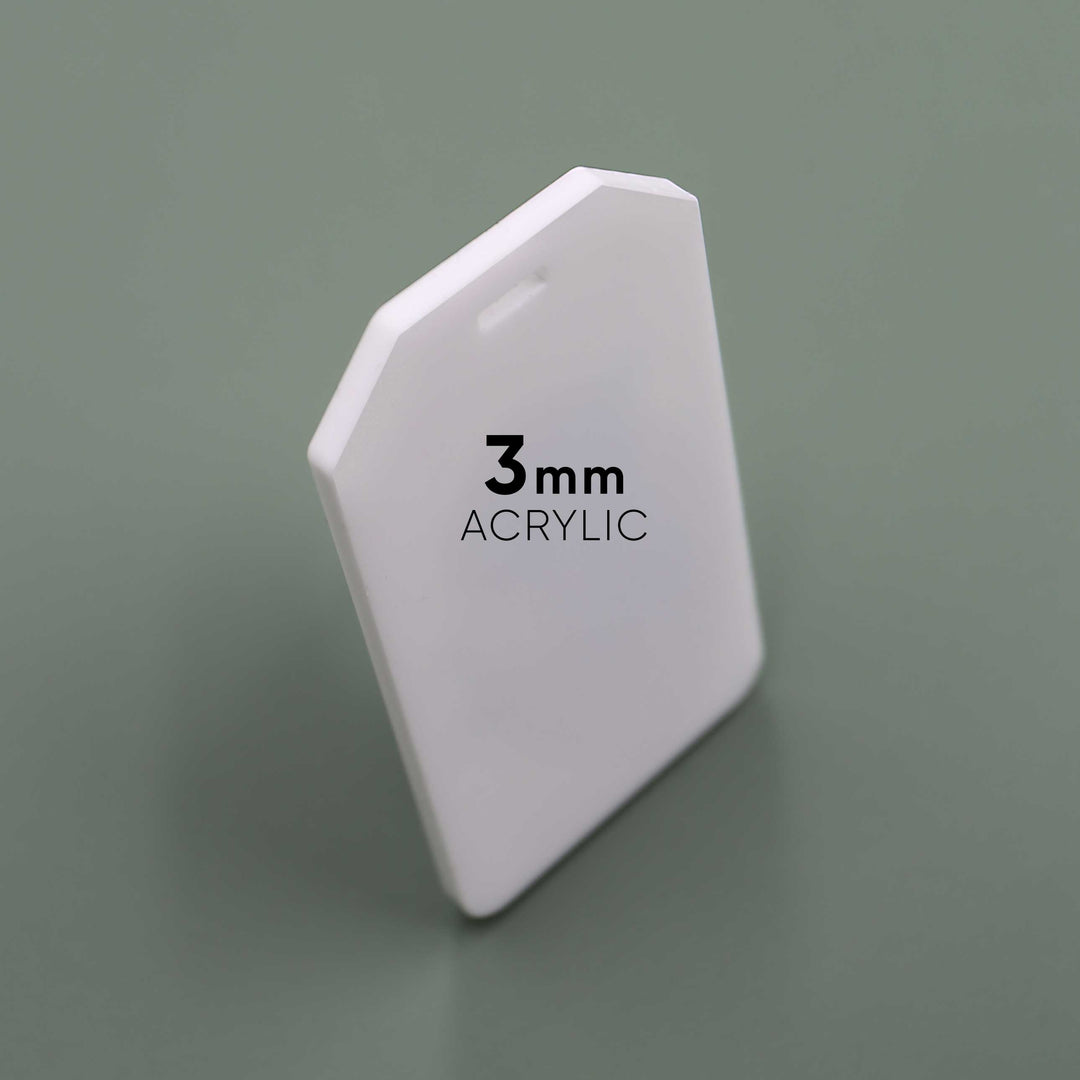 Cape Town Acrylic Luggage Tag