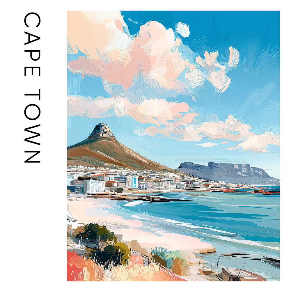 Cape Town Acrylic Keyring