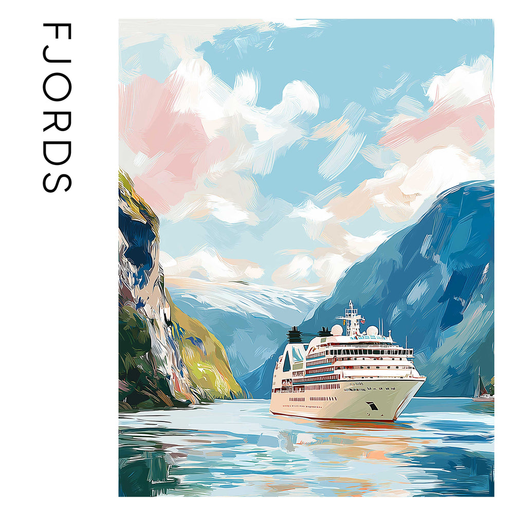 Cruise Saffiano Postcard Travel Wallet